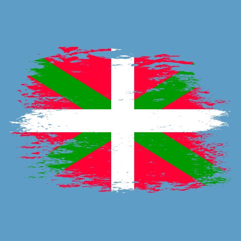 Drapeau basque utilisé