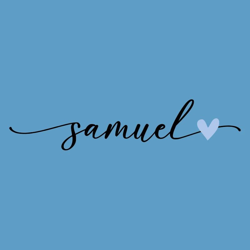 Samuel Name Calligraphy Font
