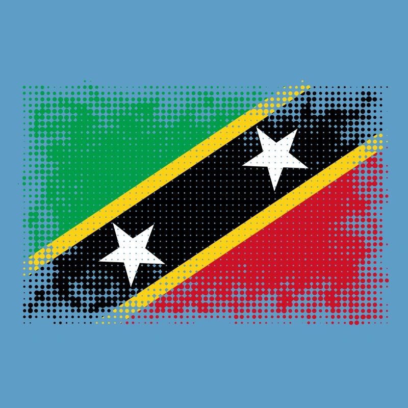 Drapeau Pays Saint-Kitts-et-Nevis