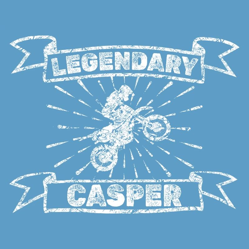 Casper as a motorcycle