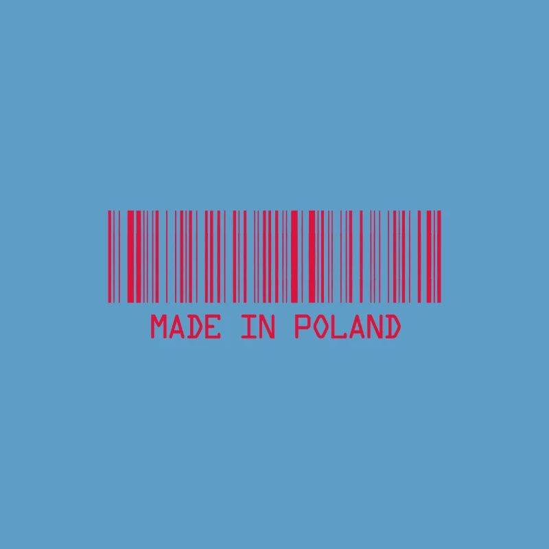 Fabriqué en Pologne - Pologne - Pologne - Code-barres - Dash