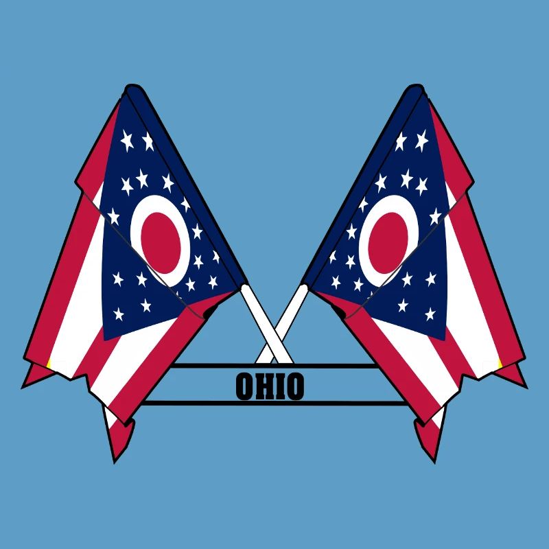 wee flags text OHIO