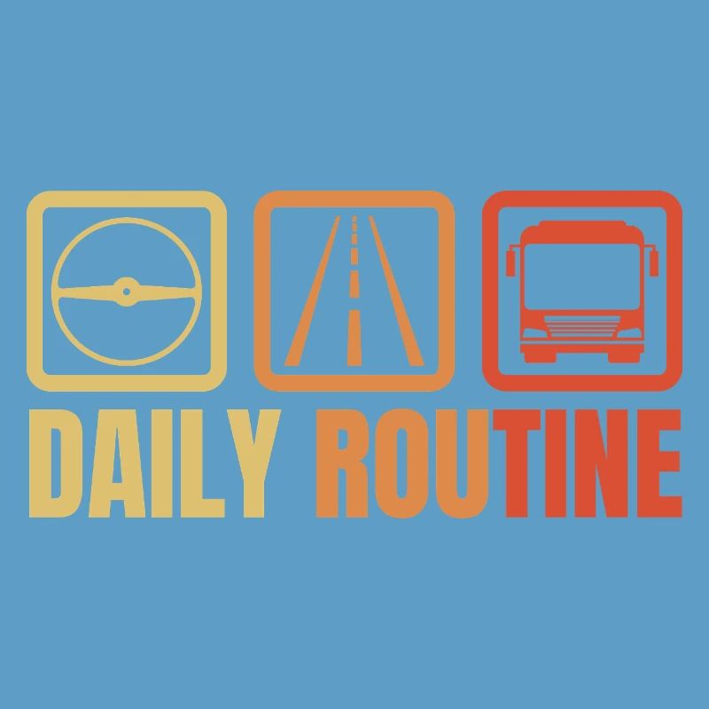 Routine quotidienne du chauffeur d’autobus
