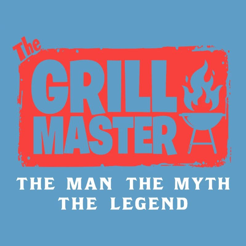 The Grillmaster BBQ Grilling Cult Saying