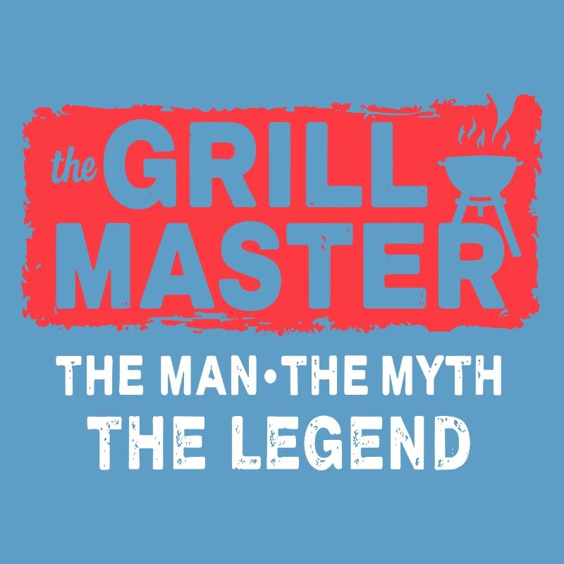 The Grillmaster BBQ Grilling Cult Saying