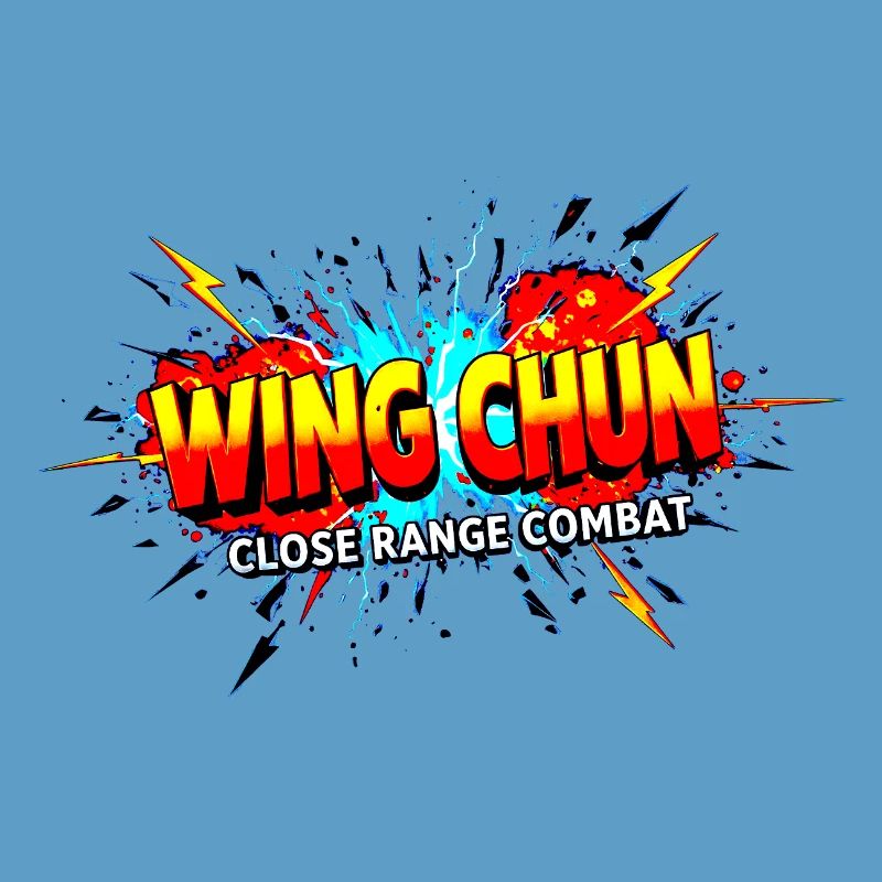 Explosion des Wing Chun Shirts