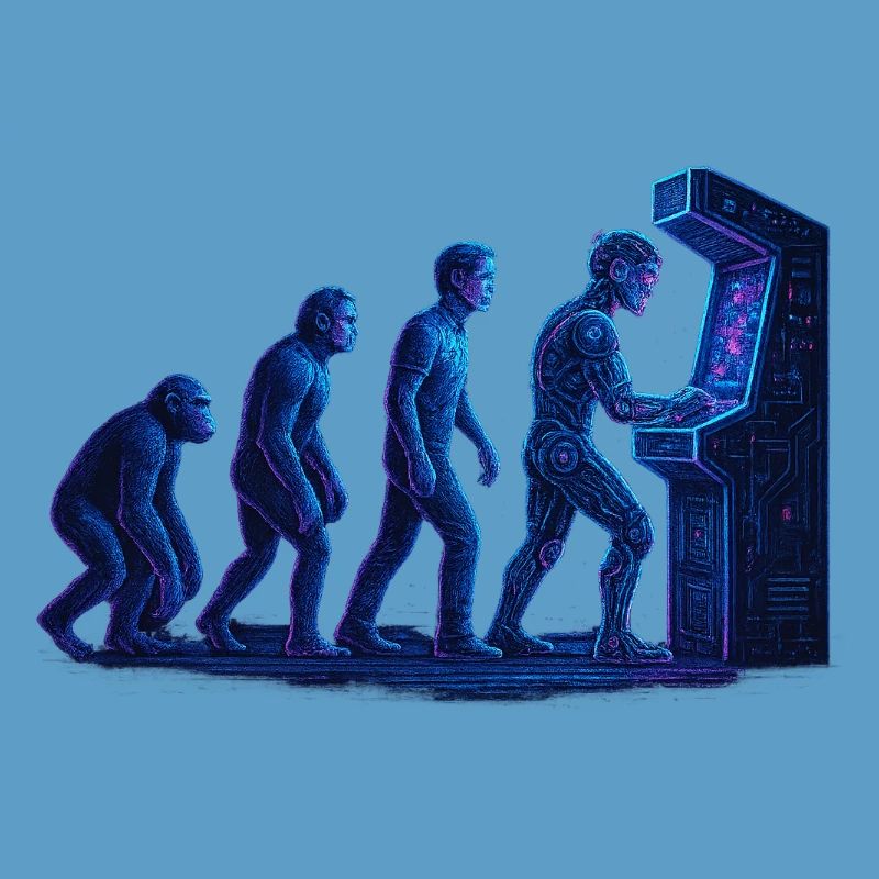 Arcade Human Evolution