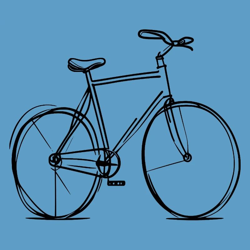 Bicycle Line Drawing