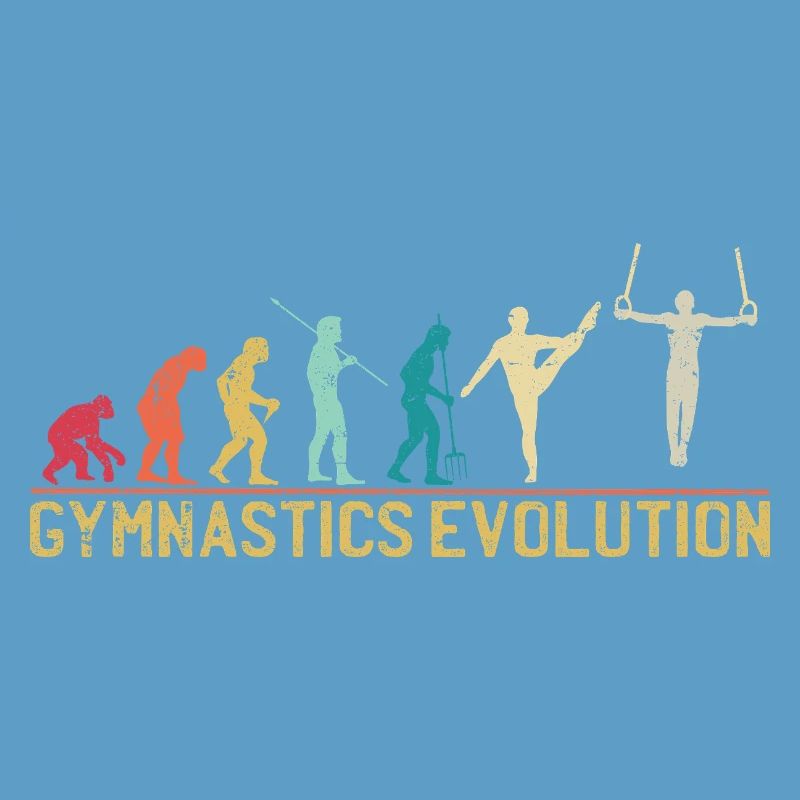 Gymnastics Evolution Graphic Tee