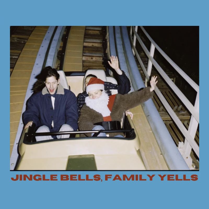 Christmas roller coaster