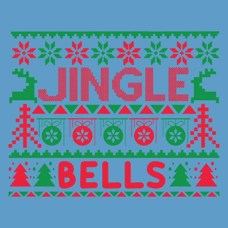 Pull moche - Jingle Bells Knit Pattern