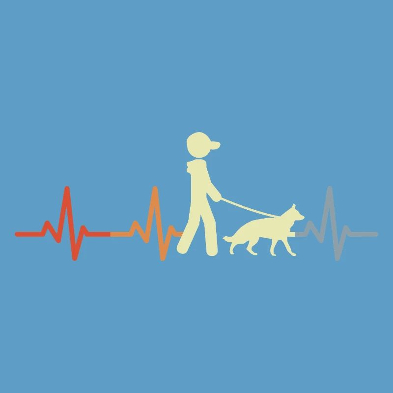 German Shepherd Cardiogram