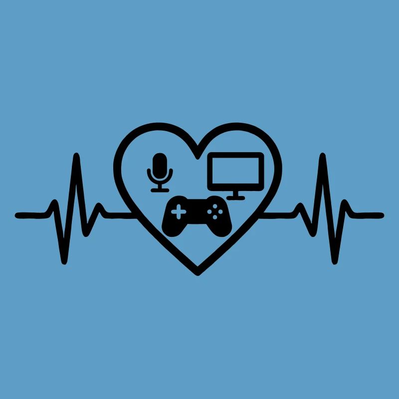 Streaming Gamer Heart Micro Screen Controller