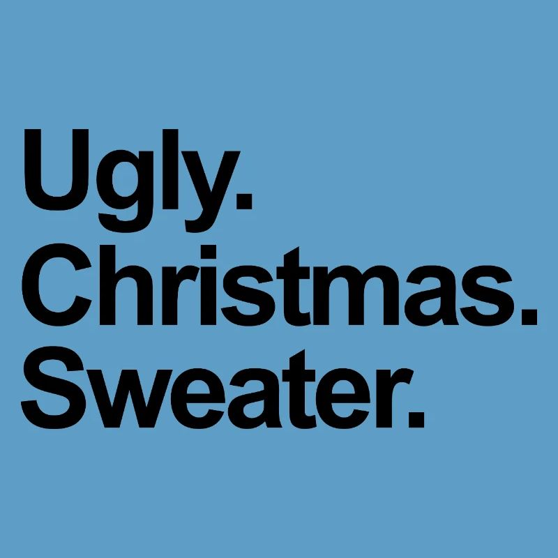 Pull de Noël moche