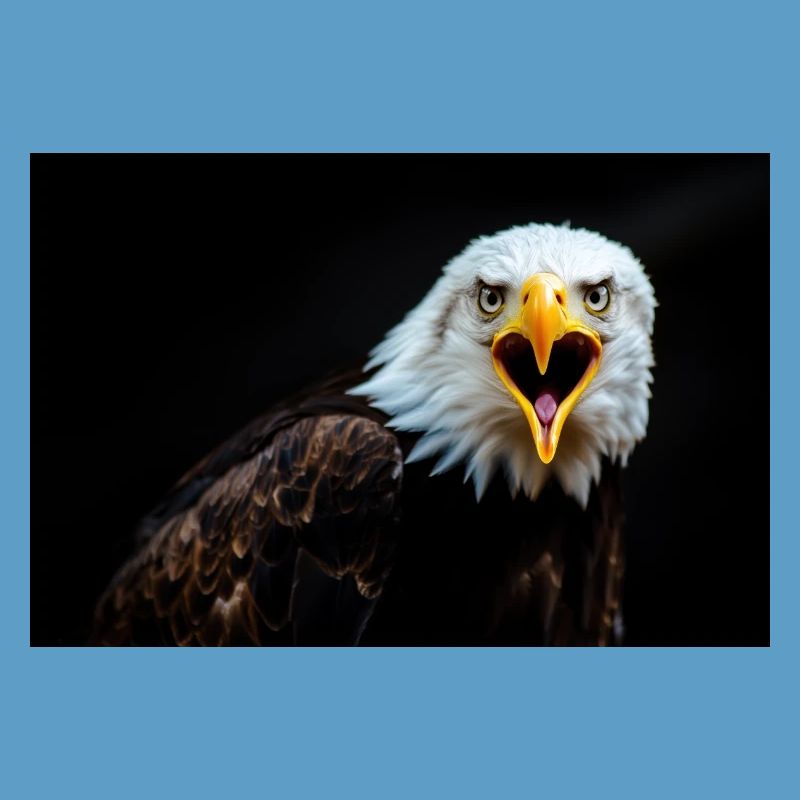 Angry Eagle Look