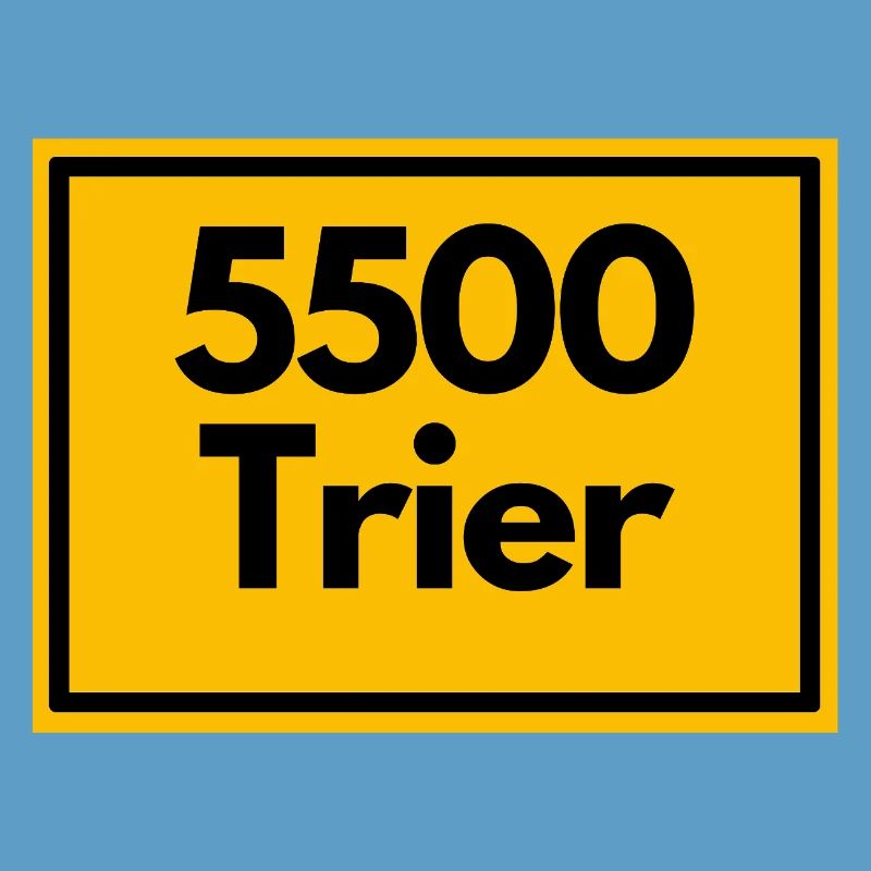 OLD POSTCODE POSTCODE RETRO 5500 TRIER MOSSEL ROMA