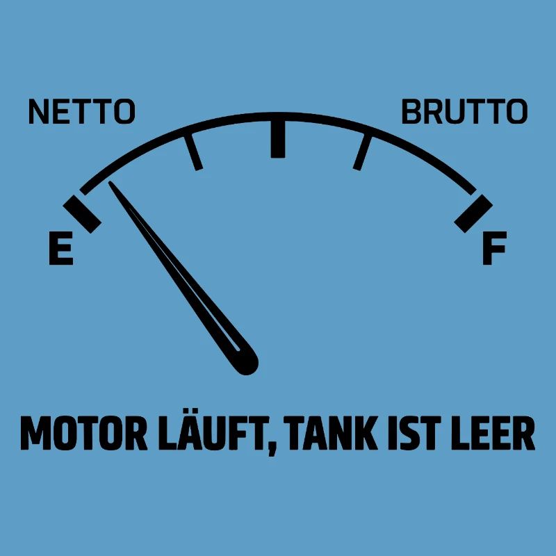 Engine runs tank empty