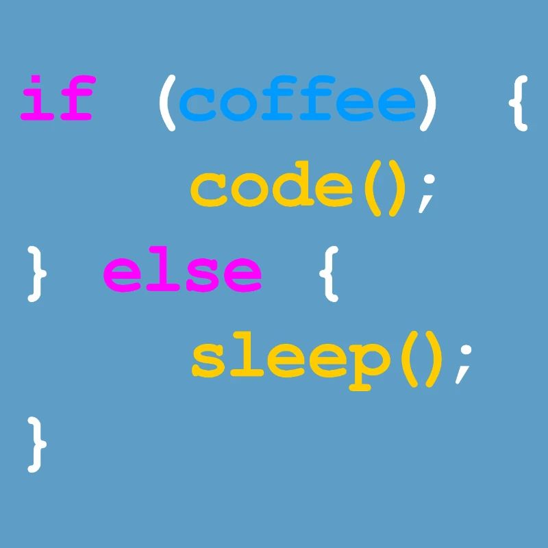 No Coffee No Code Programmer Computer Scientist