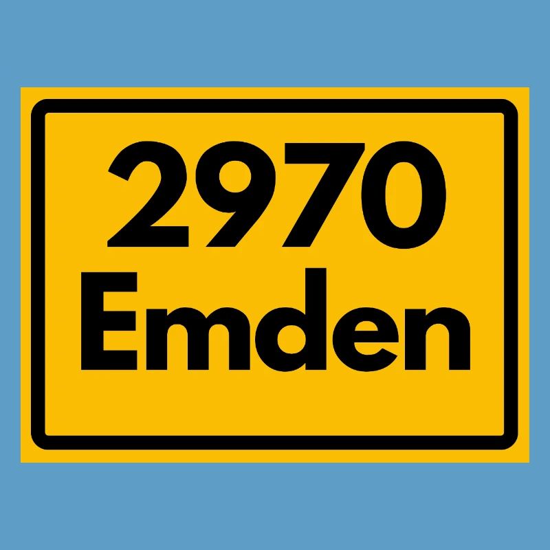 ANCIEN CODE POSTAL RÉTRO ⚓ 2970 Emden Moin Moin