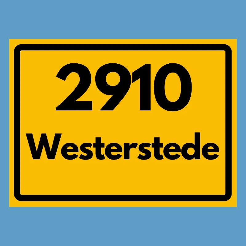 ANCIEN CODE POSTAL RETRO 2910 WESTERSTEDE