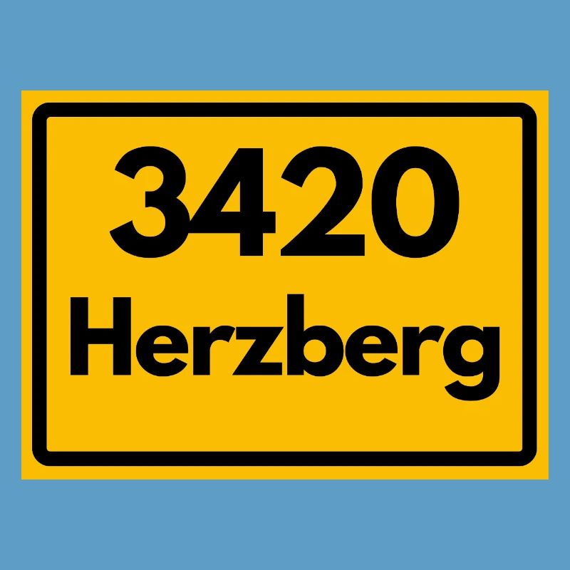 OLD POSTCODE ZIP CODE RETRO 3420 HERZBERG HARZ