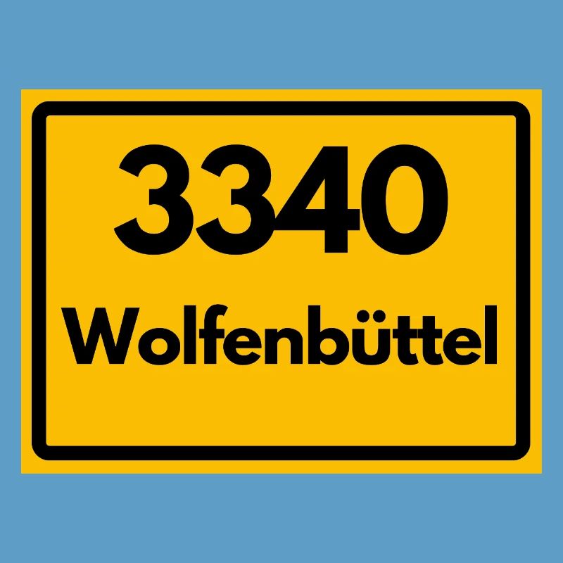 OLD POSTCODE POSTCODE RETRO 3340 WOLFENBÜTTEL