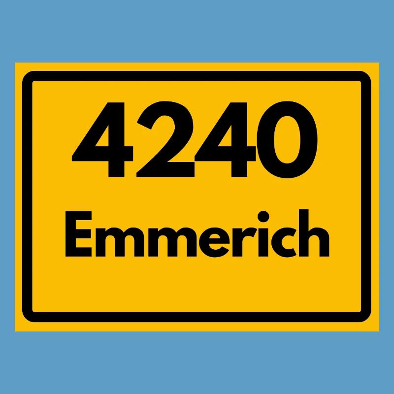 OLD POSTCODE POSTCODE RETRO 4240 EMMERICH – RHEIN