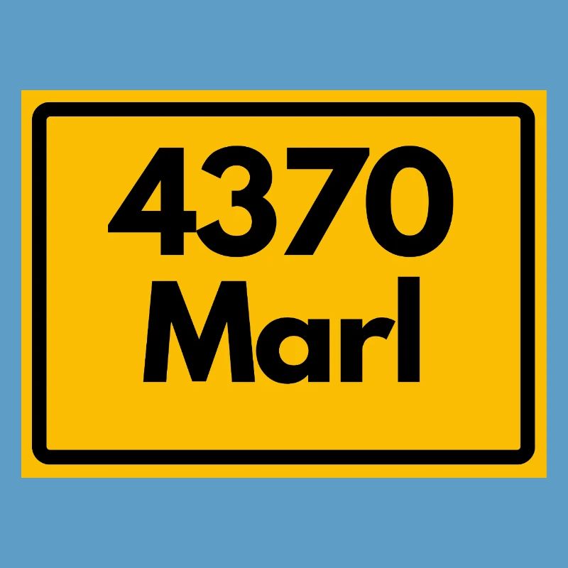 ANCIEN CODE POSTAL RETRO 4370 MARL – NRW