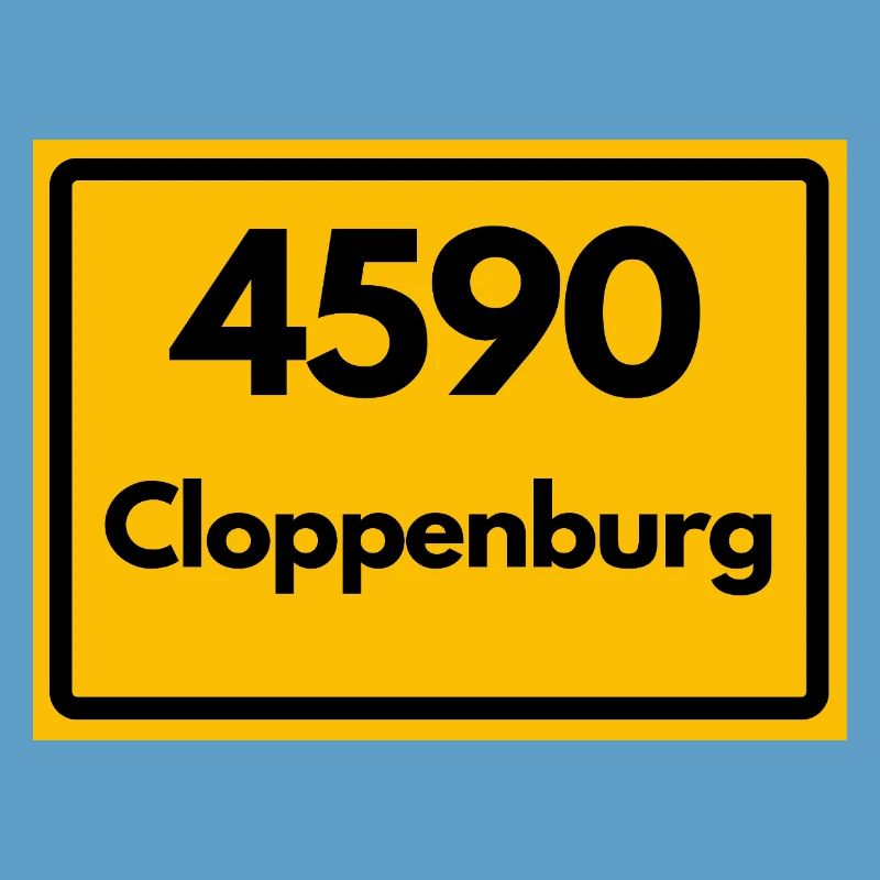 ANCIEN CODE POSTAL RETRO 4590 CLOPPENBURG