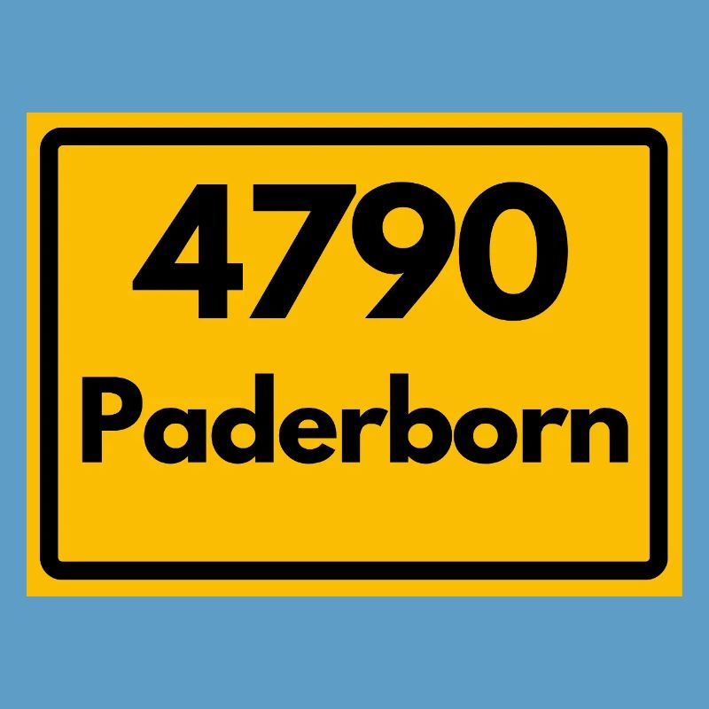 OLD POSTCODE POSTCODE RETRO 4790 PADERBORN