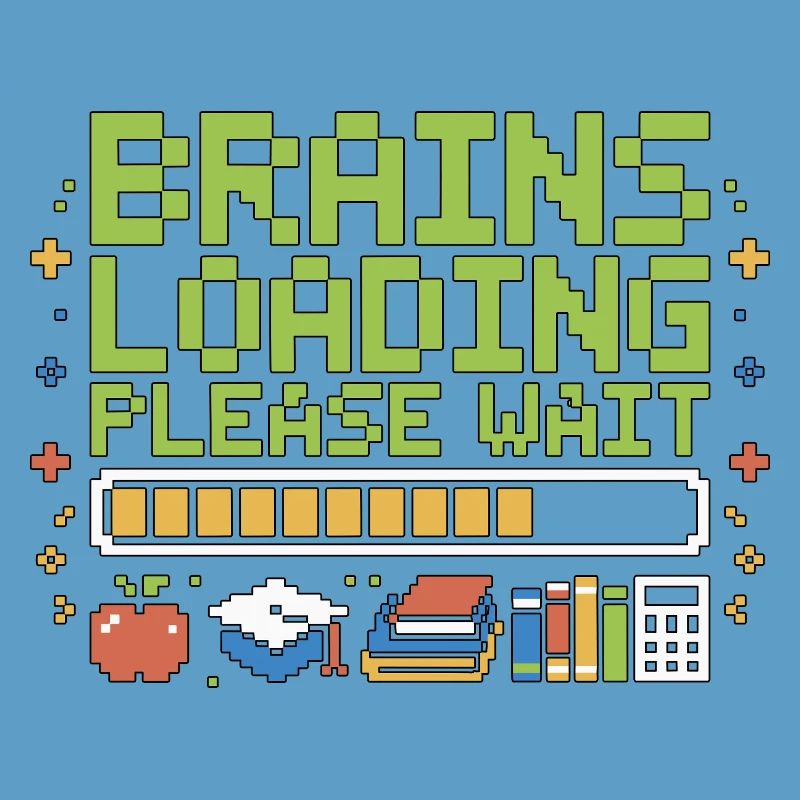 High School Teacher Brains Loading Please Teaching