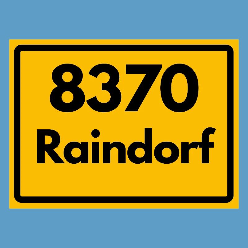 OLD POSTCODE POSTCODE RETRO 8370 RAINDORF HEIMATT