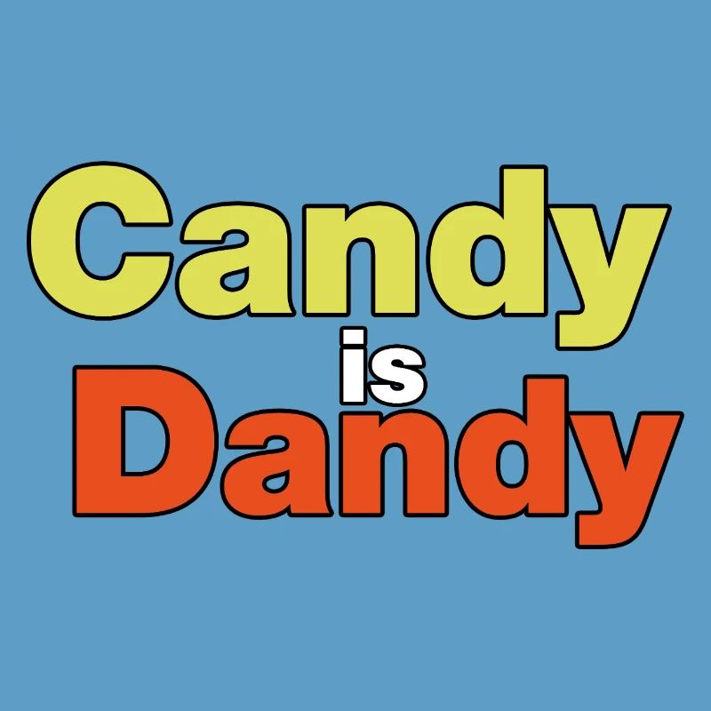 Candy is Dandy Bold Typographie