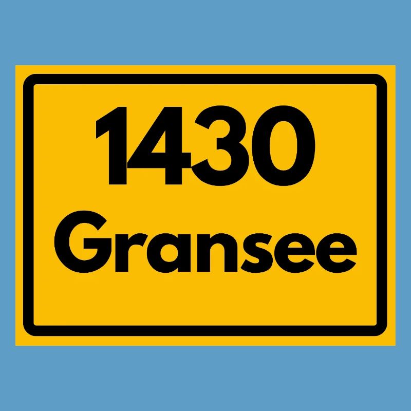 ANCIEN CODE POSTAL RÉTRO 1430 GRANSEE HEIMAT