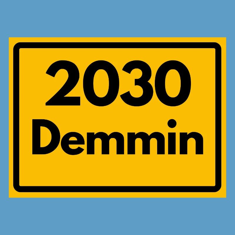 ANCIEN CODE POSTAL RÉTRO 2030 DEMMIN HEIMAT