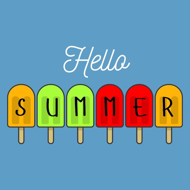 Hello Summer Popsicles