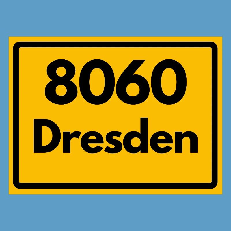 ANCIEN CODE POSTAL 8060 DRESDE, SAXONY