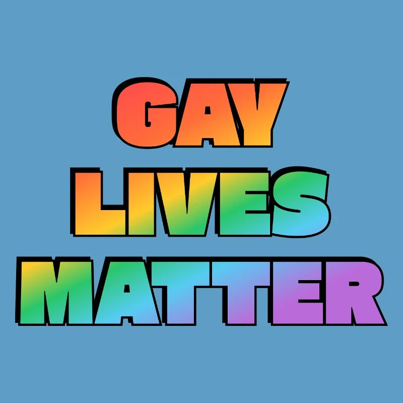 Déclaration typographique Pride Rainbow