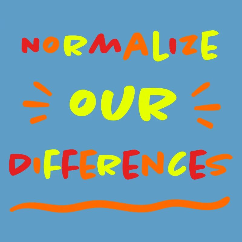 Normalize our Differences - Inklusion - neon