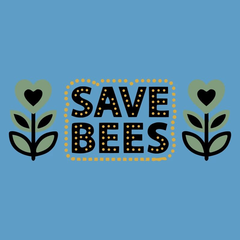 Save Bees Bees Flowers Conservation Beekeeper