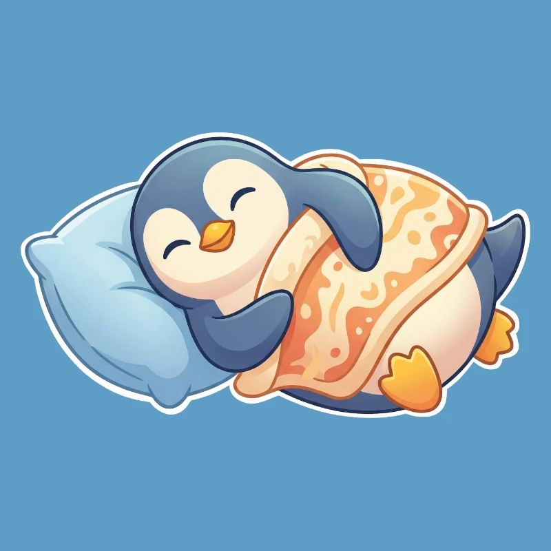 Penguin dort