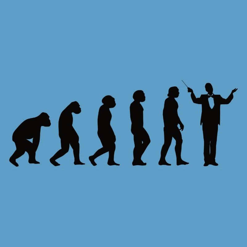 Dirigenten Evolution Musik Musiker Band Dirigent