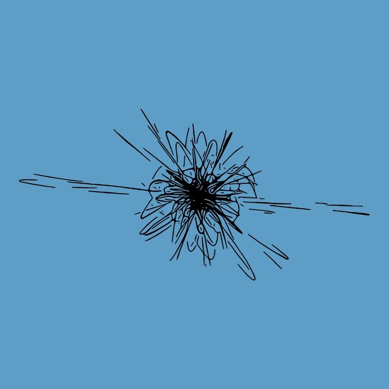 Vector Sternen Nova Explosion