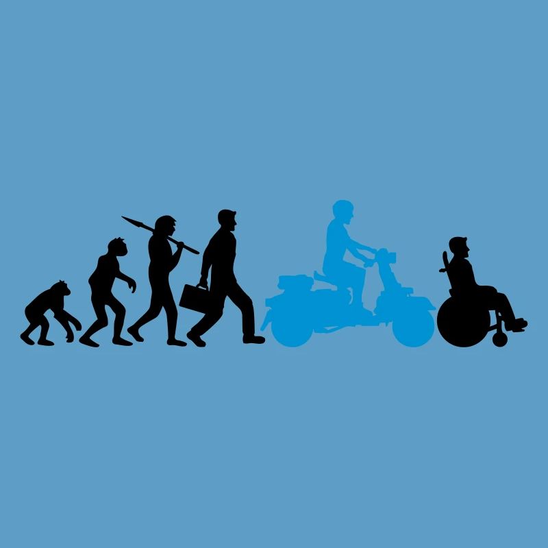 wheelchair accident evolution funny biker motorcycle c