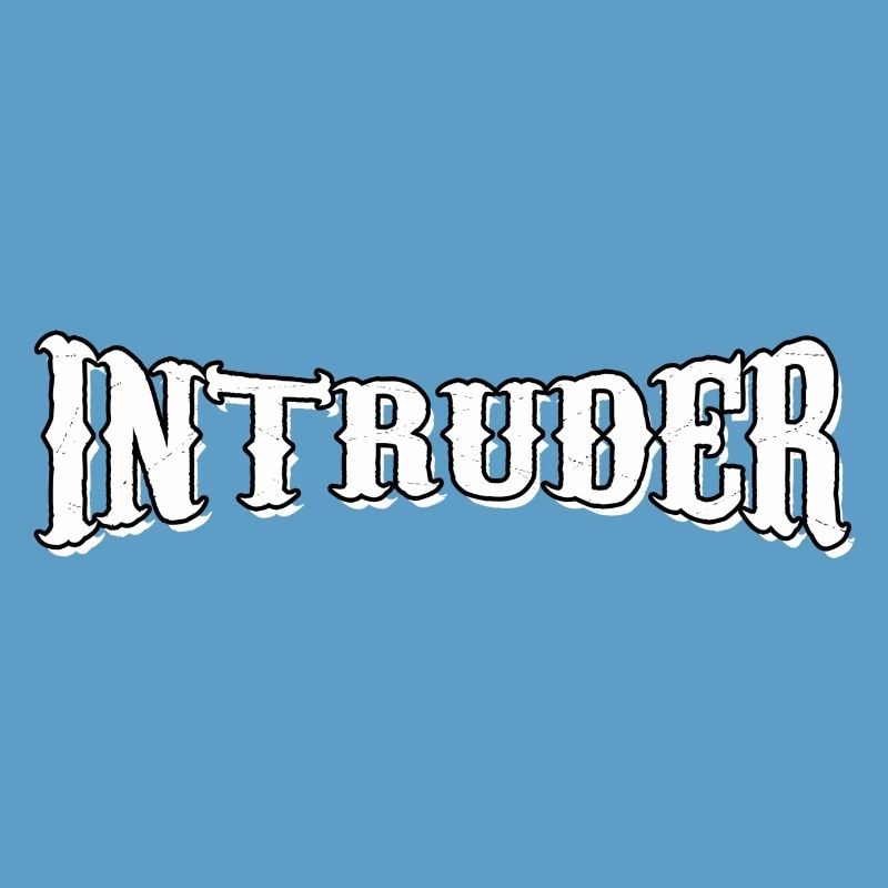 intruder hacker eindringling clan sticker computer