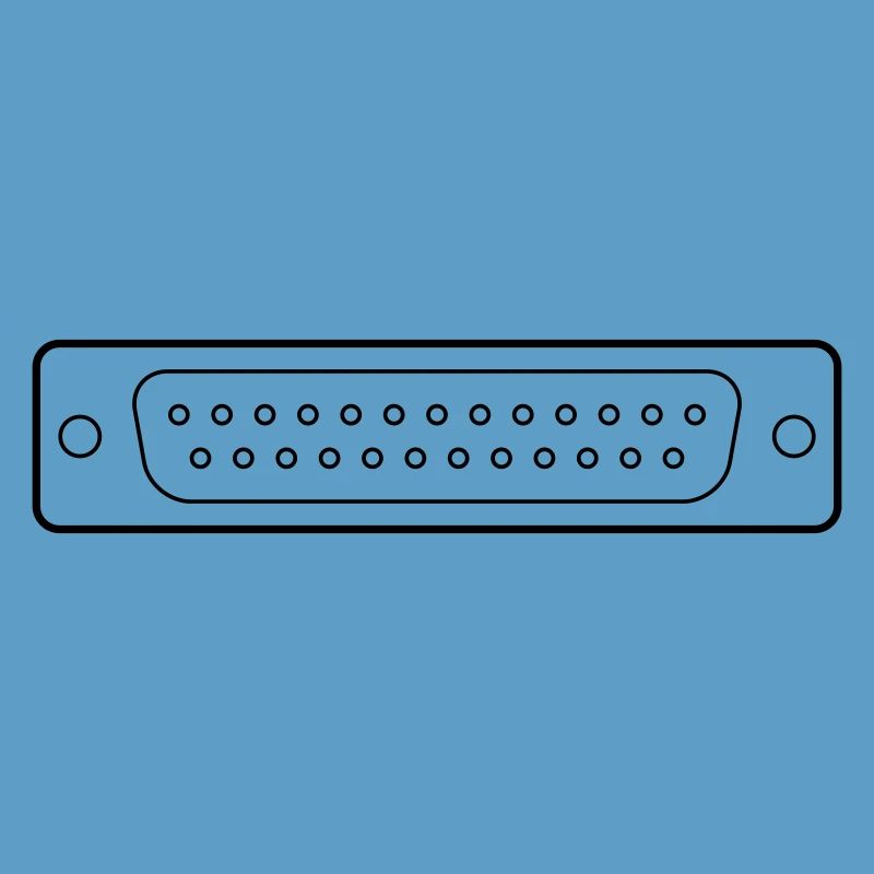 DB 25 Connector Parallel, Printer