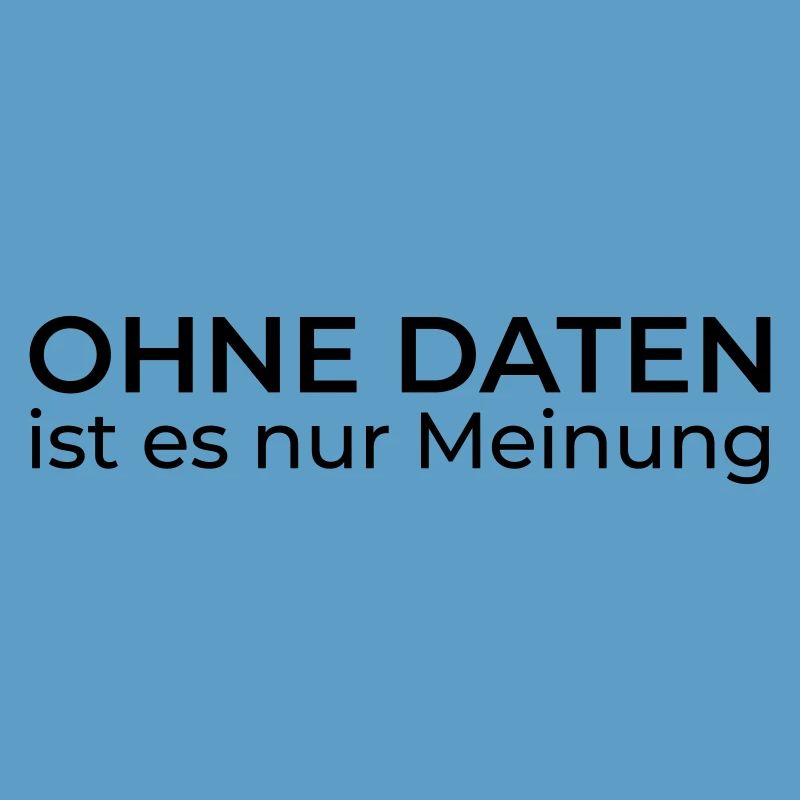 Without data, only opinion – Data & Engineering