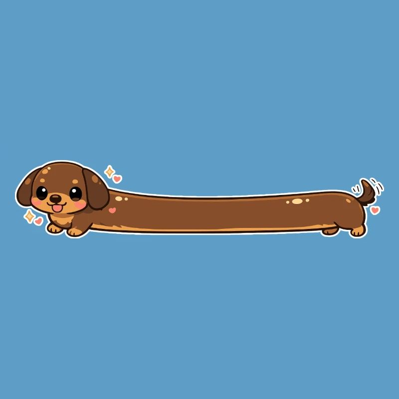 Long, teckel mignon