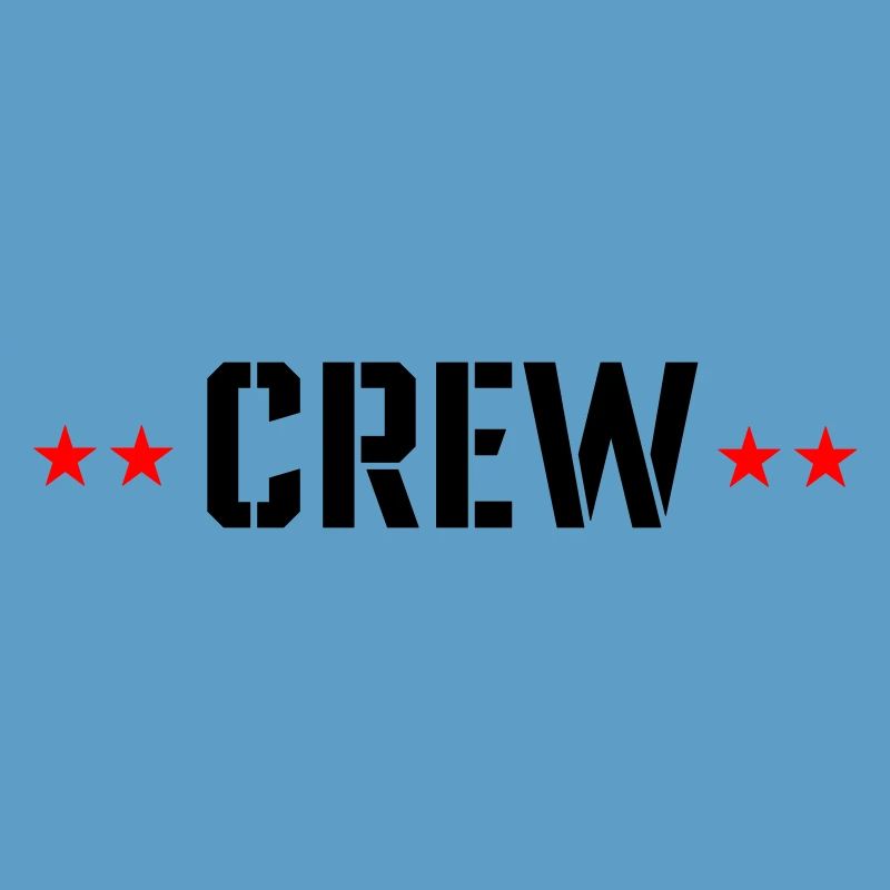 Crew mit Sterne