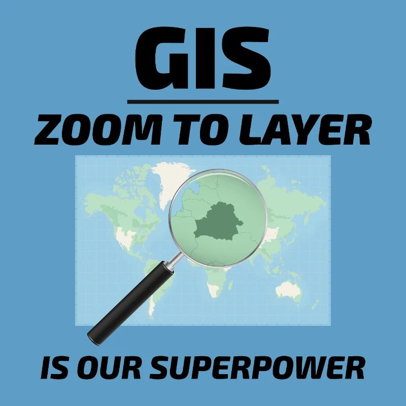 GIS Zoom to Layer Mapping Geospatial Tech